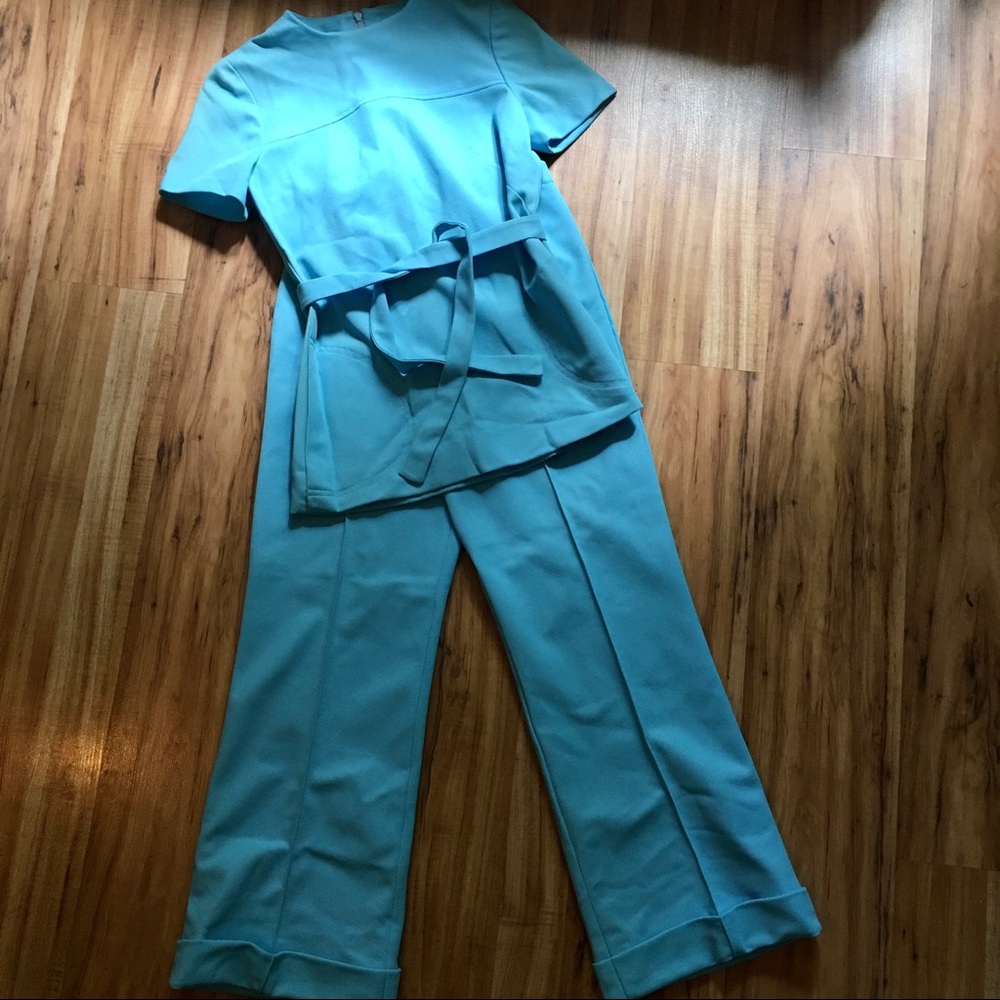 Darling 60s Vintage Polyester Two Piece Set - Picture 2 of 15